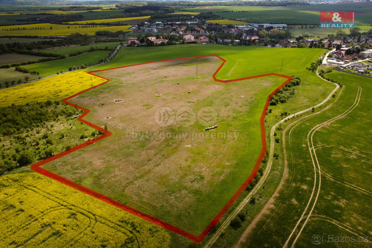 Prodej komerčního pozemku, 36987 m², Tachlovice u Prahy