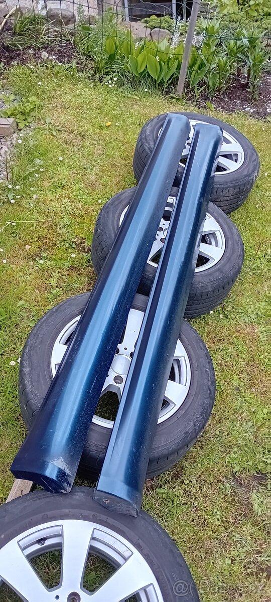 Plastové prahy na Škoda Octavia 2