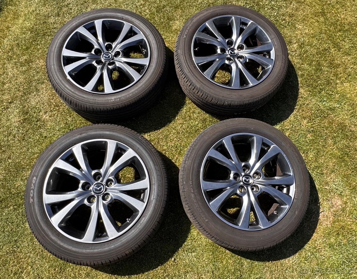 Letní sada originál alu kol 18" Mazda