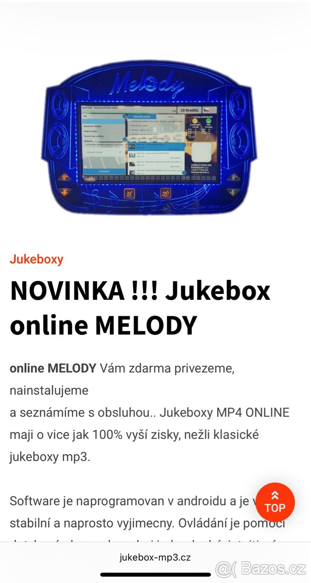 Jukebox MELODY