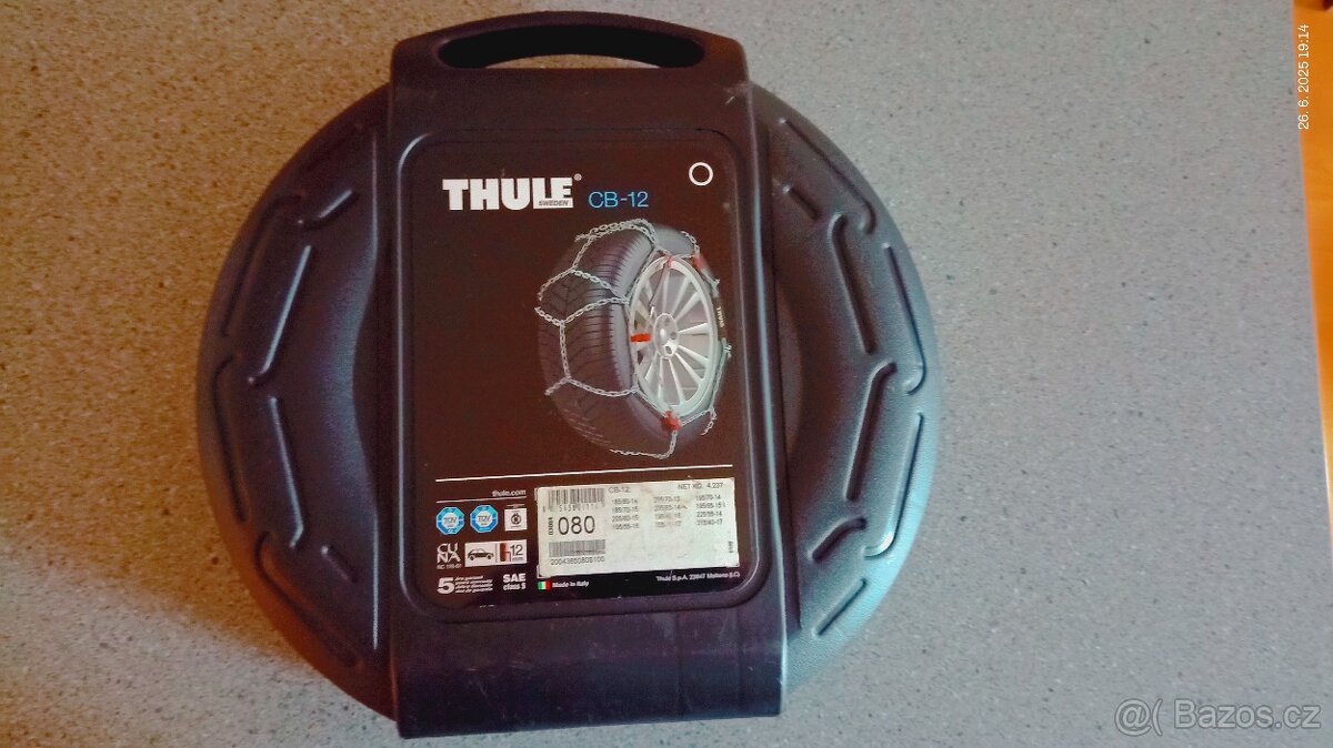 Sněžné řetězy Thule CB-12 (nepoužité)