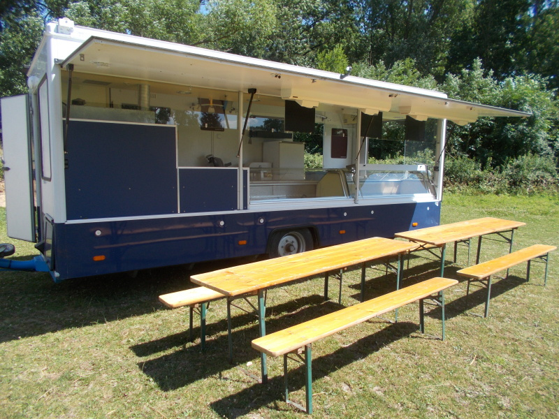 Pronájem Gastro přívěs na pizzu