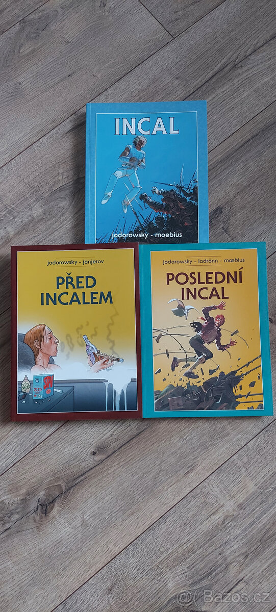 Incal + Poslední Incal + Před Incalem (paperback)