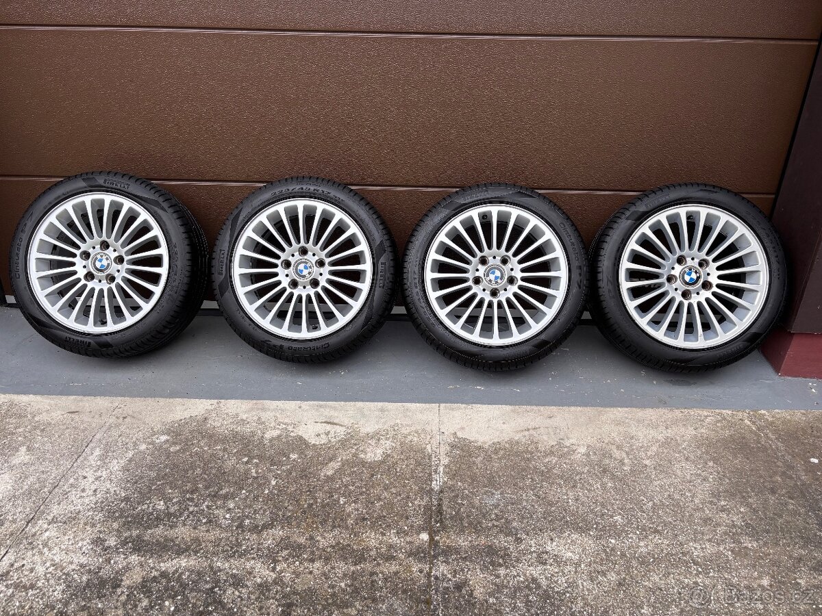 Prodám sadu alu BMW s pneu 225/45/17
