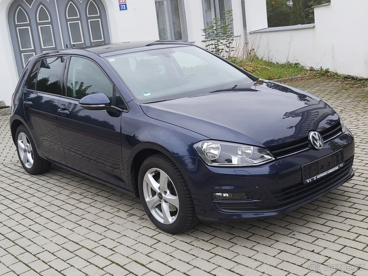 Volkswagen Golf VII 1.2 TSi 77 kw, 2014, 1.majitel,servis VW
