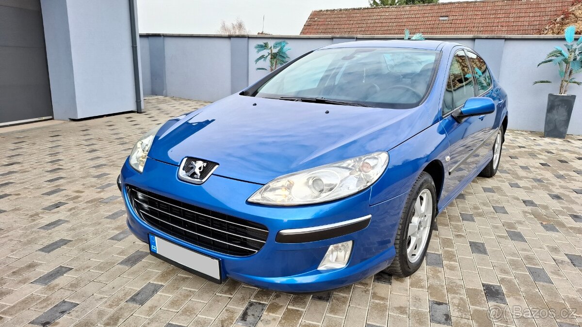Peugeot 407 2,0 HDI - 100kw. PĚKNÝ STAV - NOVÁ STK