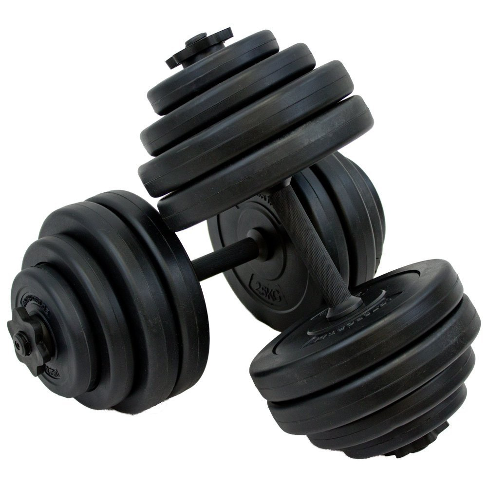 činky 2x15kg za 1490,-Kč