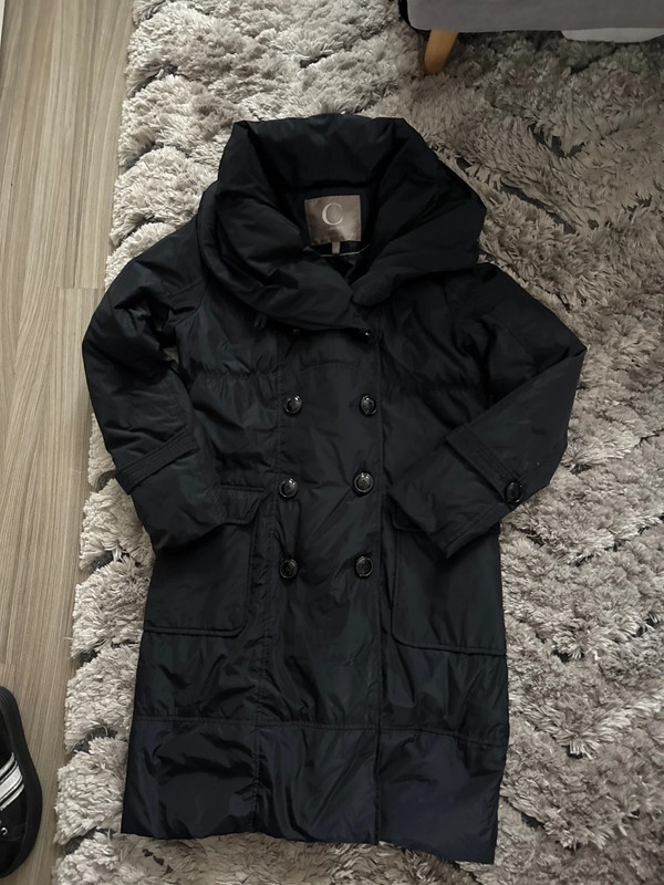 Luxusní zateplený bundo - kabát zn Coverd Bandolera vel 40