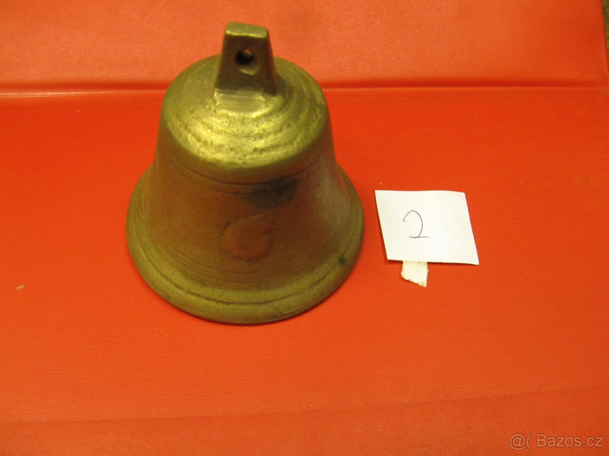 Zvonek Mosazný Vánoční