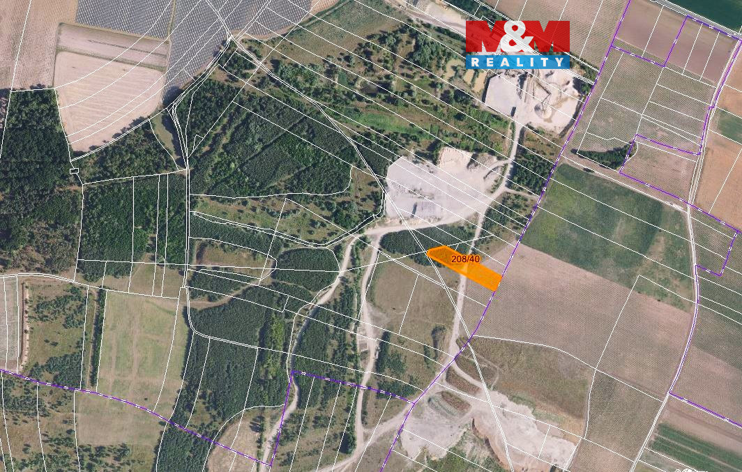 Prodej pole, 4832 m², Hostín u Vojkovic