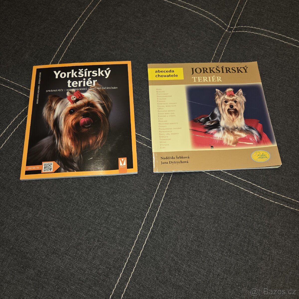 Knihy o Yorkšírský teriér 2ks