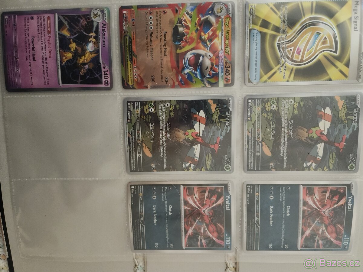 Prodám karty pokémon