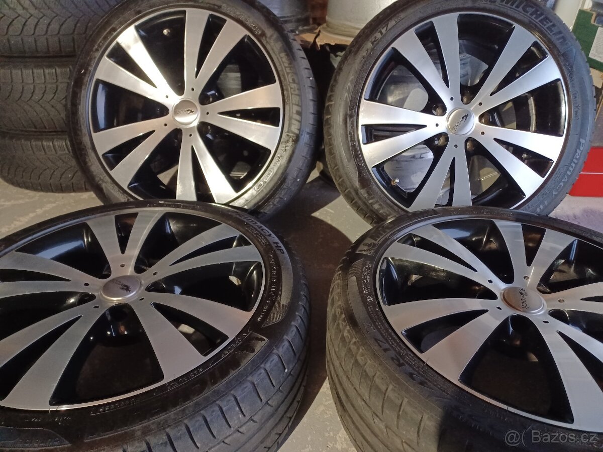 5x112 R17 7.5j et 35 Brock zanovni