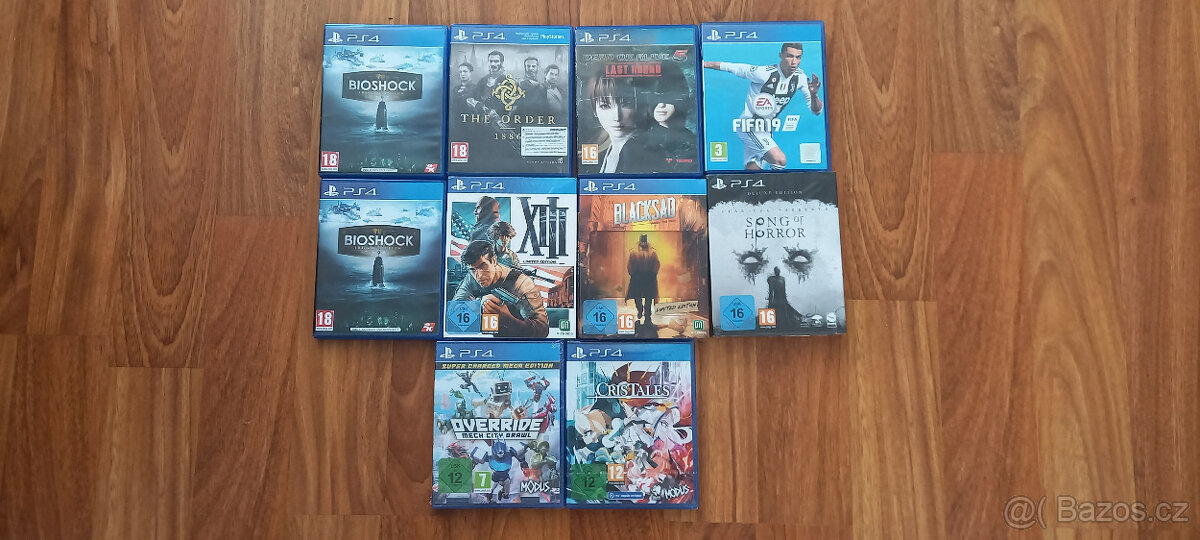 Prodám hry na Playstation 4