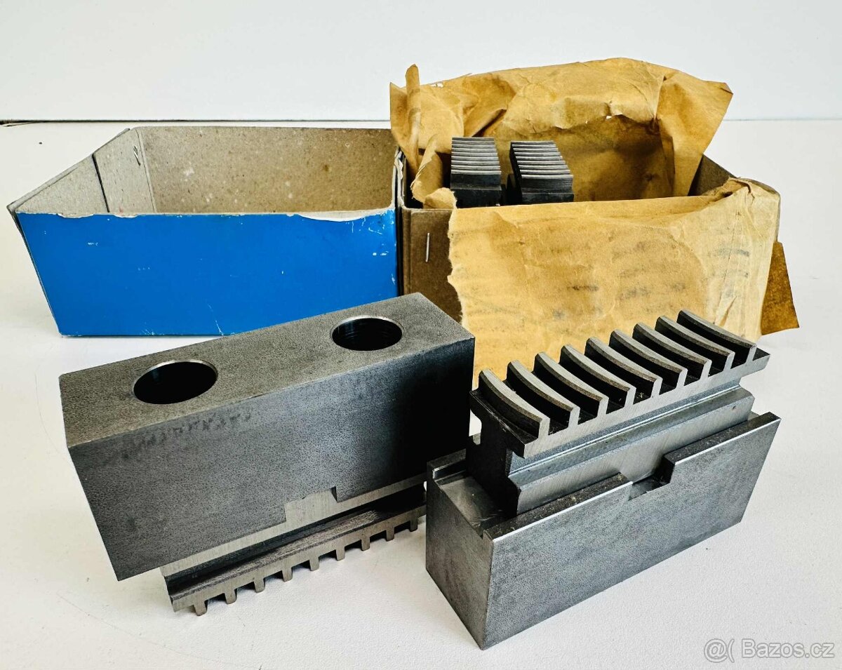 Čelisti MD 200/4 ČSN 243876 , TOS ( nové )