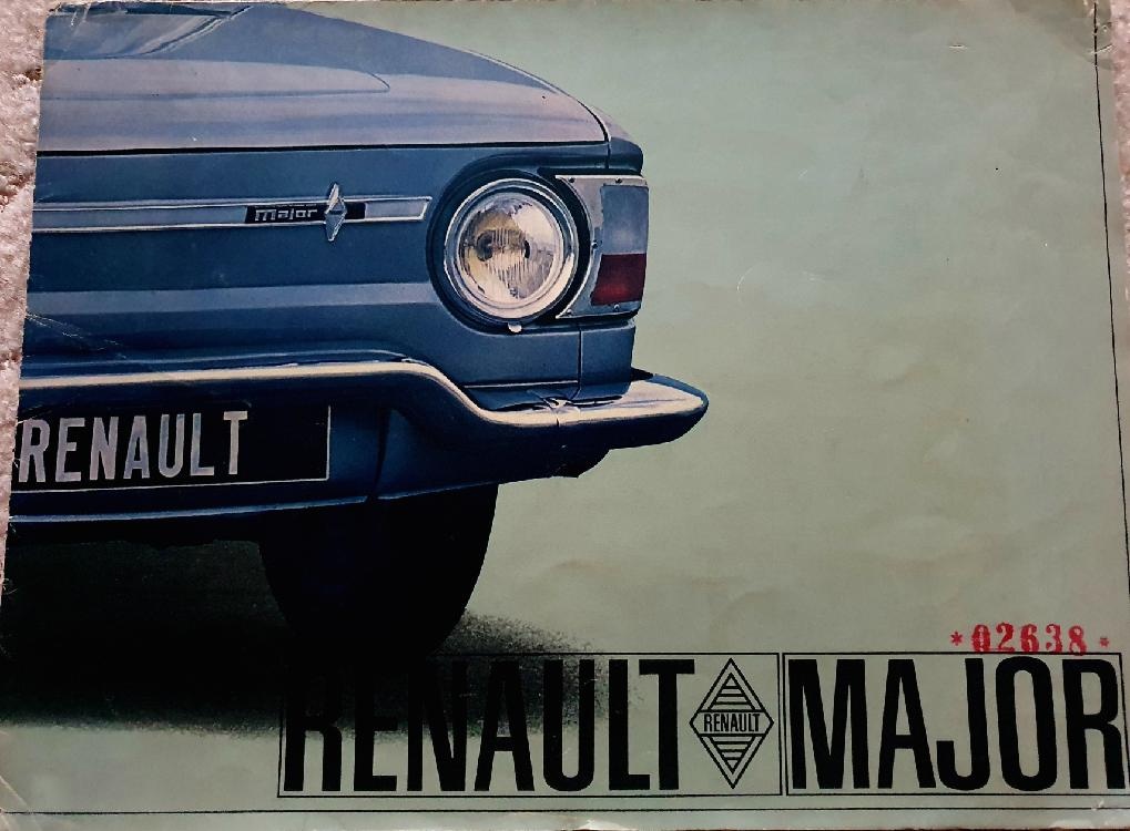Renault R10 Major - 1967 - Prospekt - VÝPRODEJ