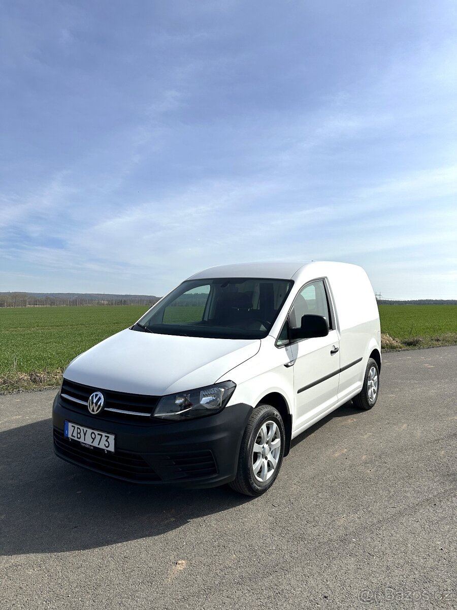 VW Caddy 2.0 TDI 55kw, webasto, tažné, serviska, TOP stav