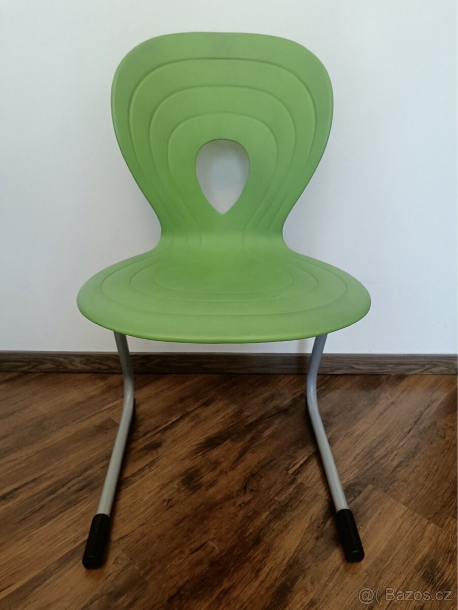 Zelené židle 6ks