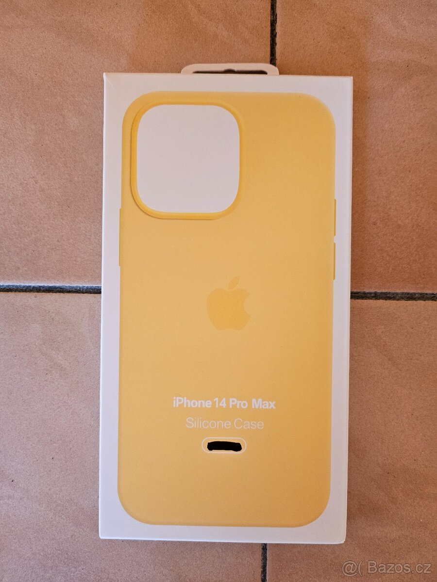 Iphone 14 pro max - žlutý Apple kryt