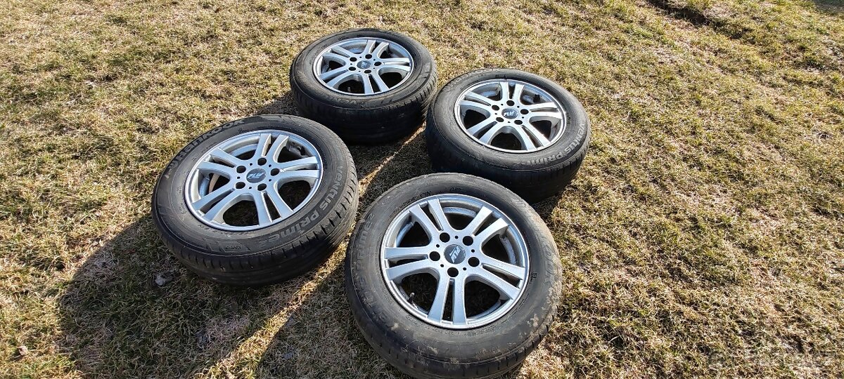 ALU KOLA R15 VČETNĚ ŠROUBŮ + REZERVA ZDARMA