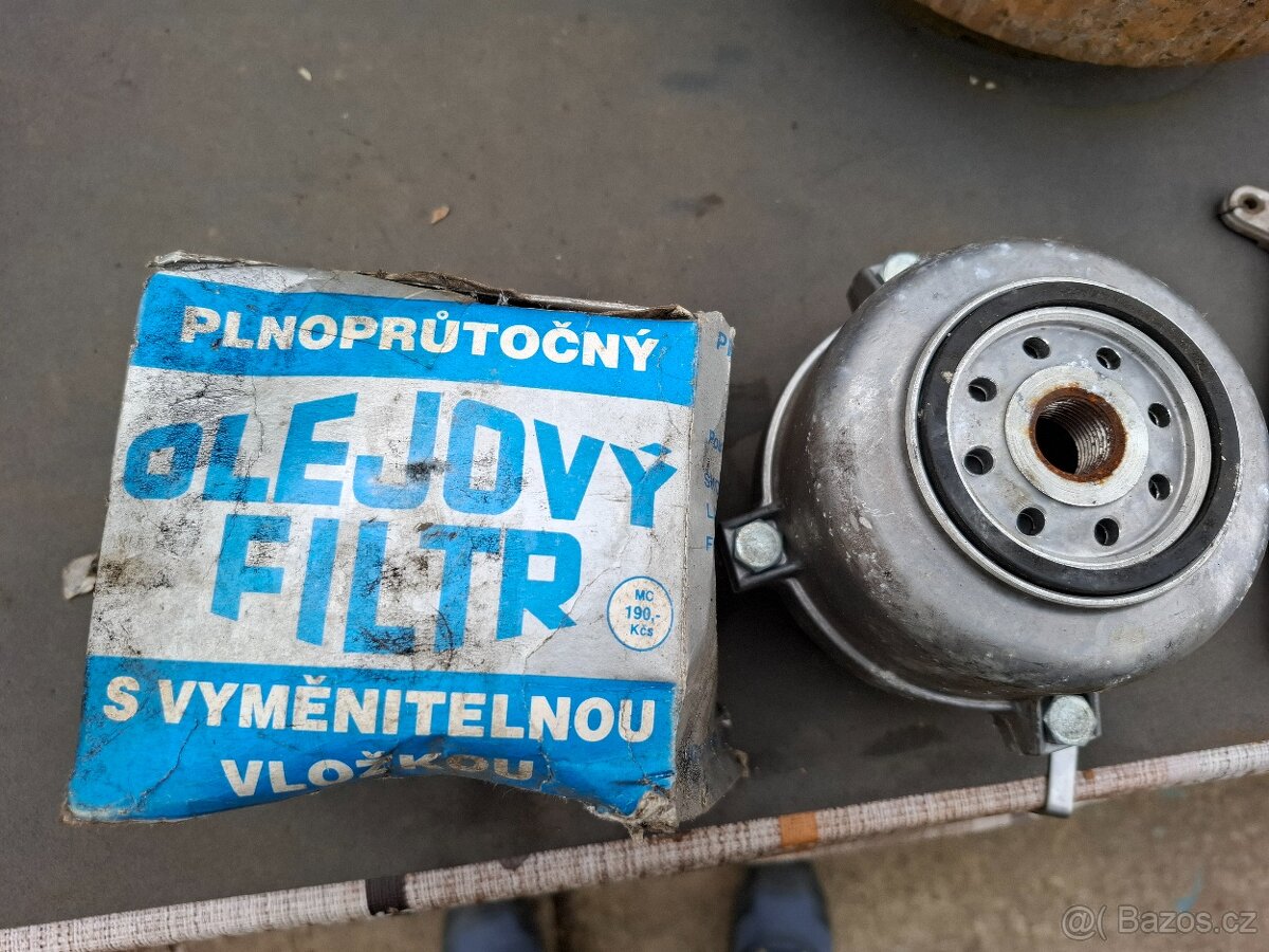 Plnoprůtočný olejový filtr Škoda 105,120 od 08/83,LADA 2101