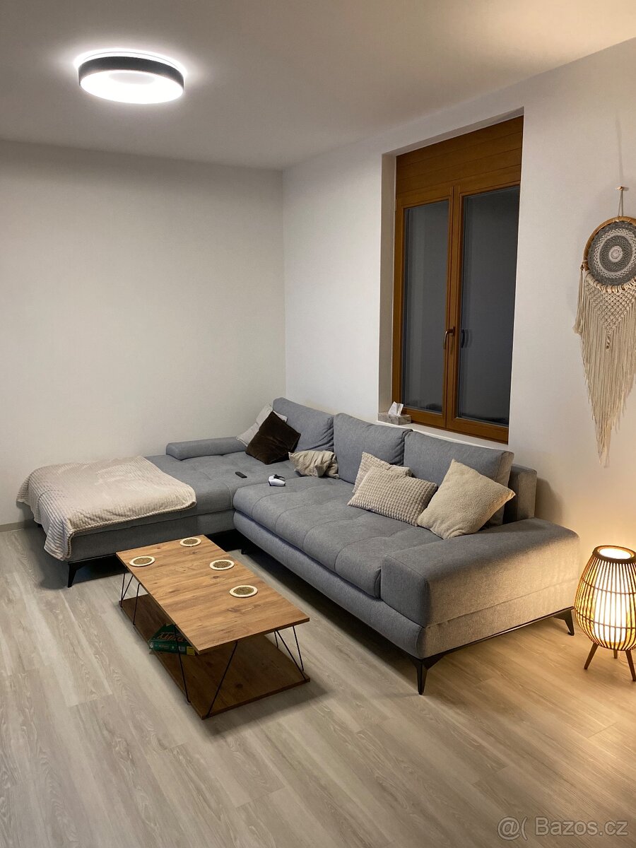 Sedací souprava 315cm šedivá