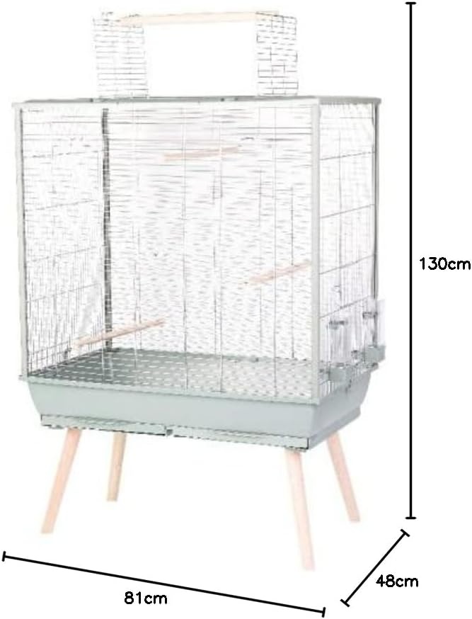 Klec pro ptáky ZOLUX NEOLIFE 80 BIRD, zelená (NOVÉ)
