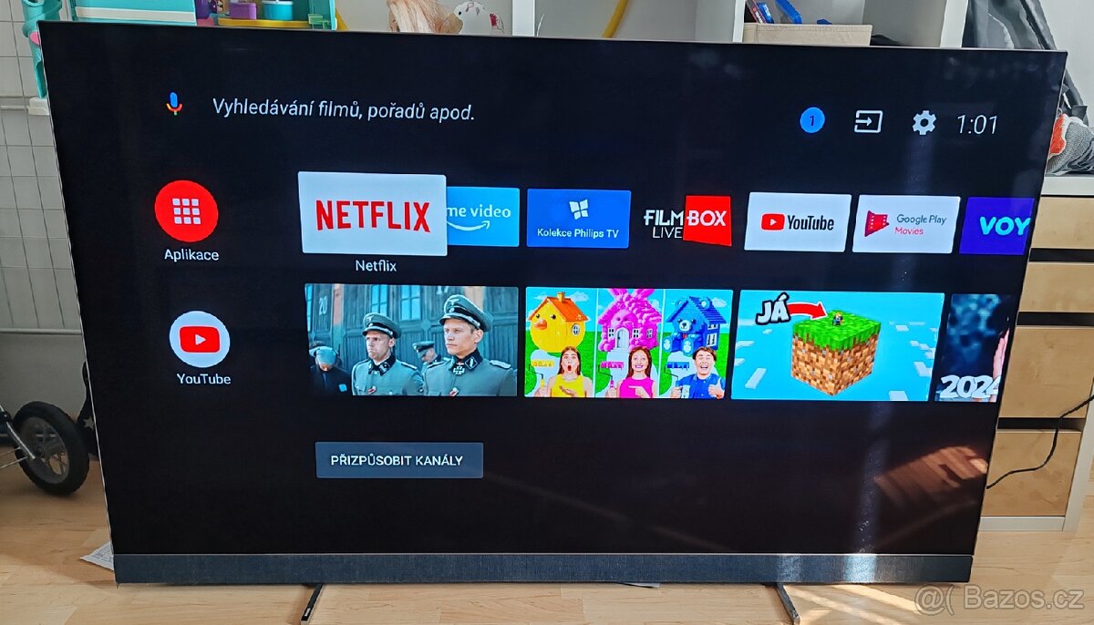 Philips Oled 65 palců televize