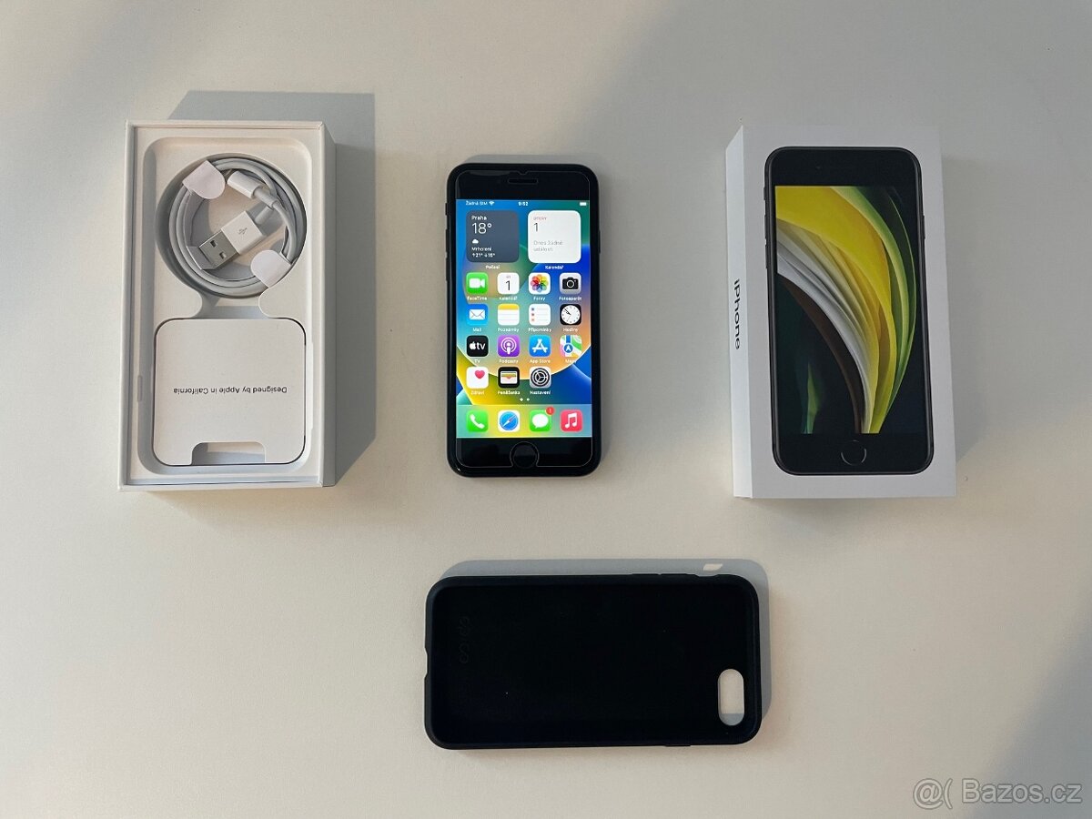 iPhone SE2020 128GB Black - Záruka - Faktura