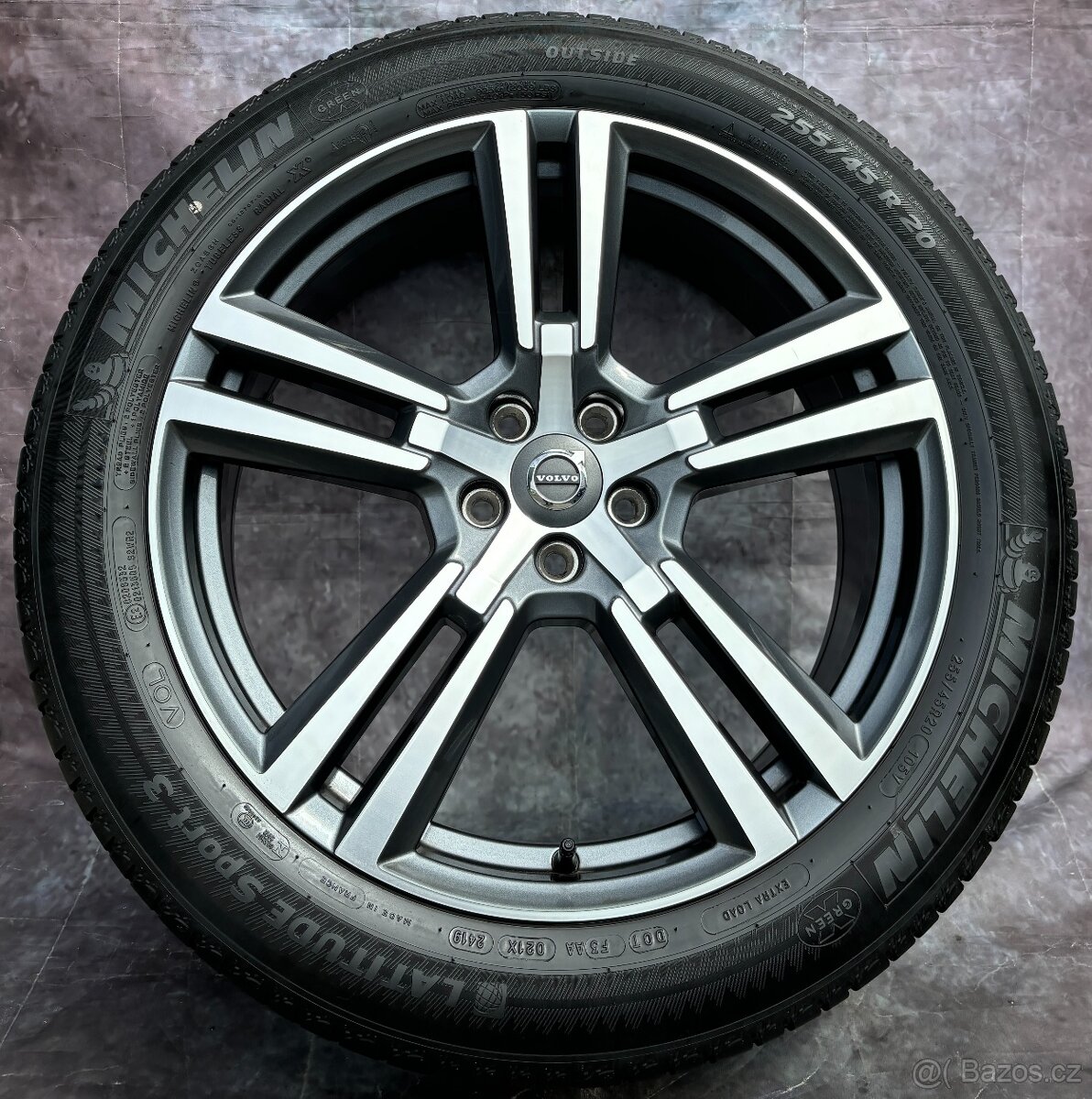 Originální Alu kola 5x108 Volvo XC60 255/45/20 letní