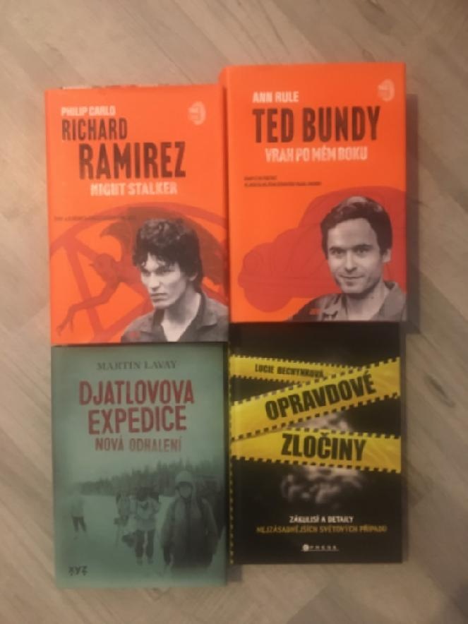 Knihy balíček vše za 650 Kč