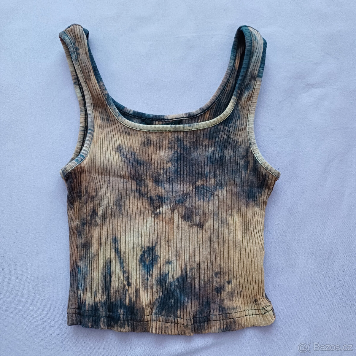 Batikované tílko/crop top