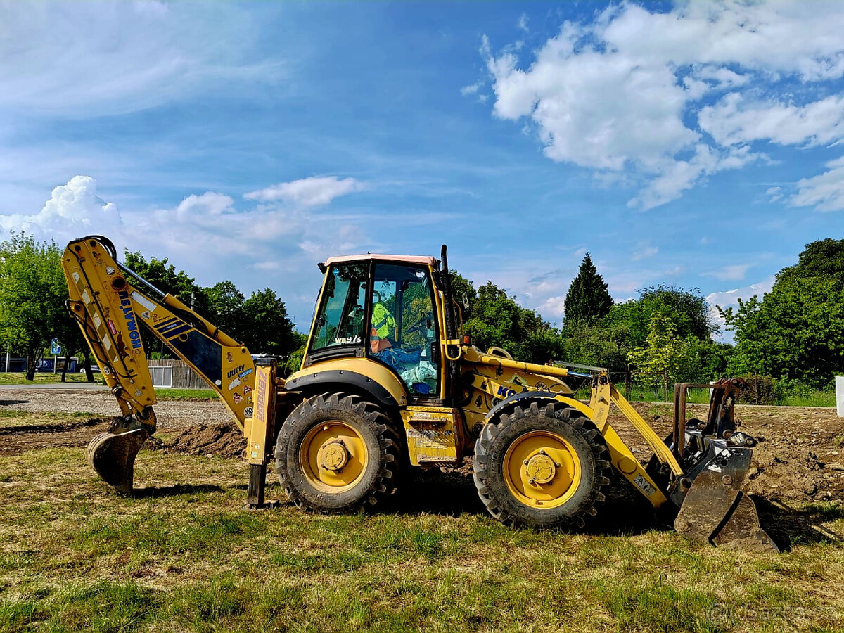 RÝPADLO-NAKLADAČ KOMATSU WB 97 S-2