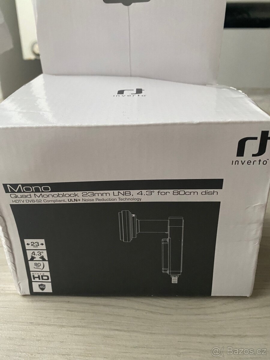 INVERTO Mono - Quad Monoblok 23mm LNB 4.3°