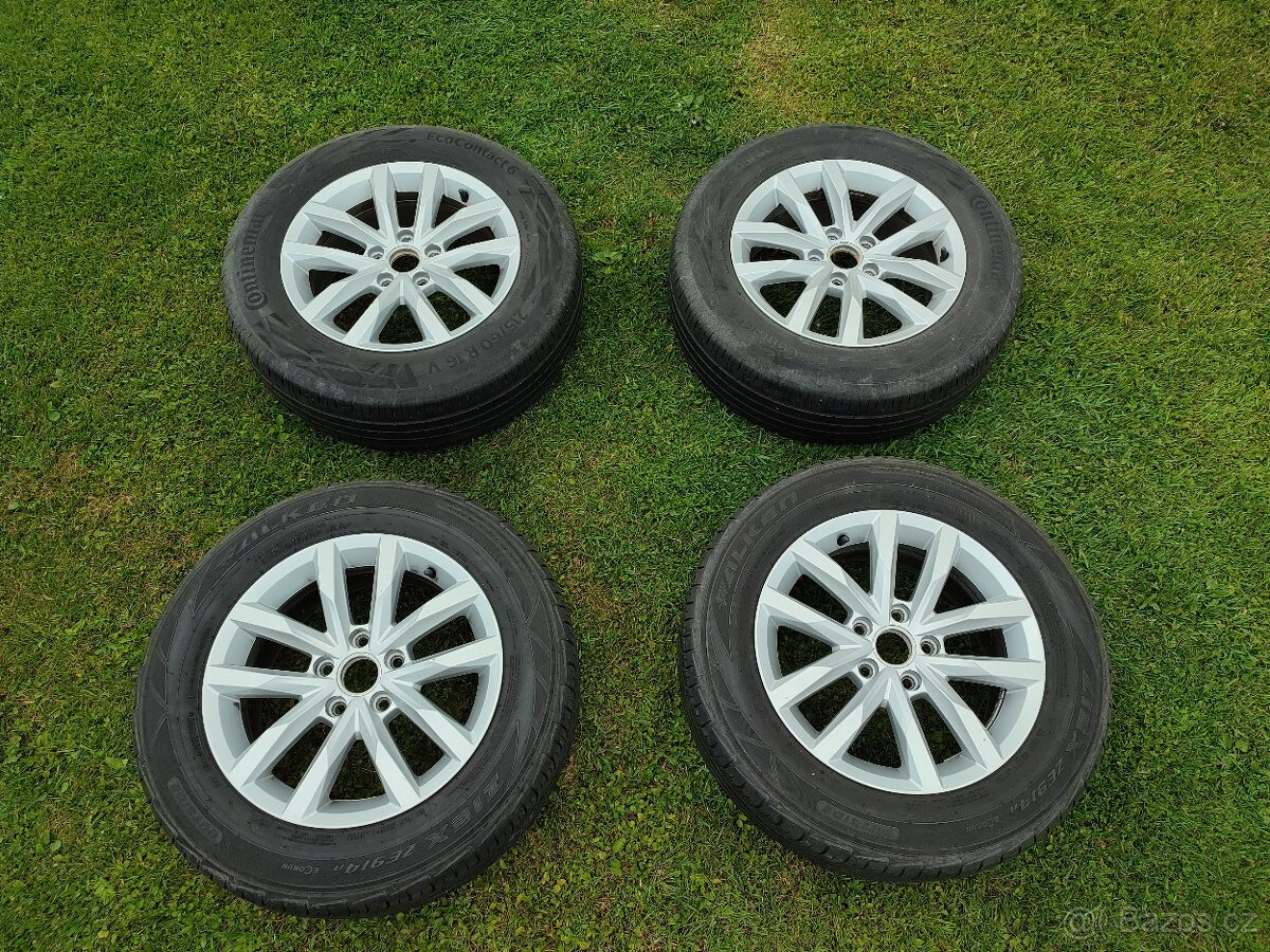 ALU kola + letní pneu VW Passat B8 215/60 R16