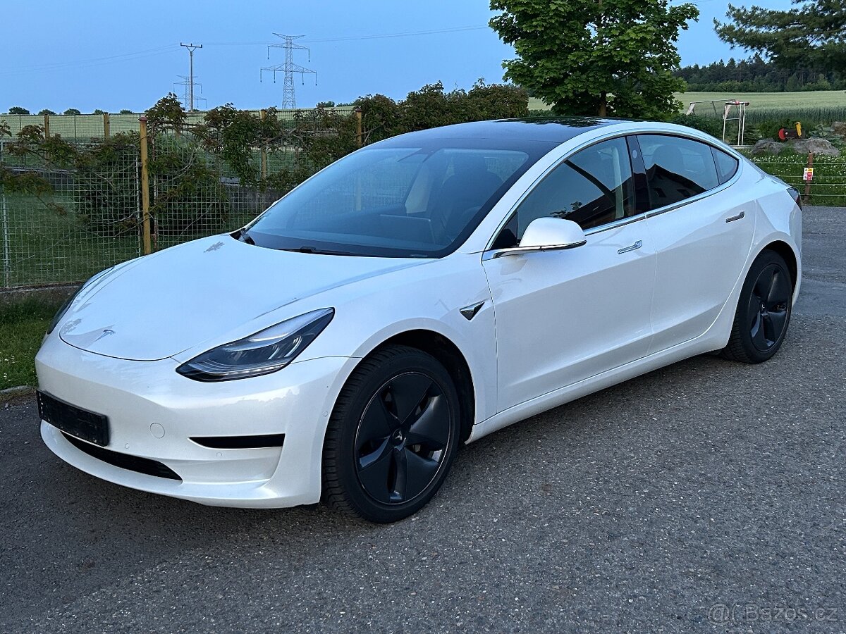 Tesla Model 3, Standard Range +, tazne, DPH, SOH 86%