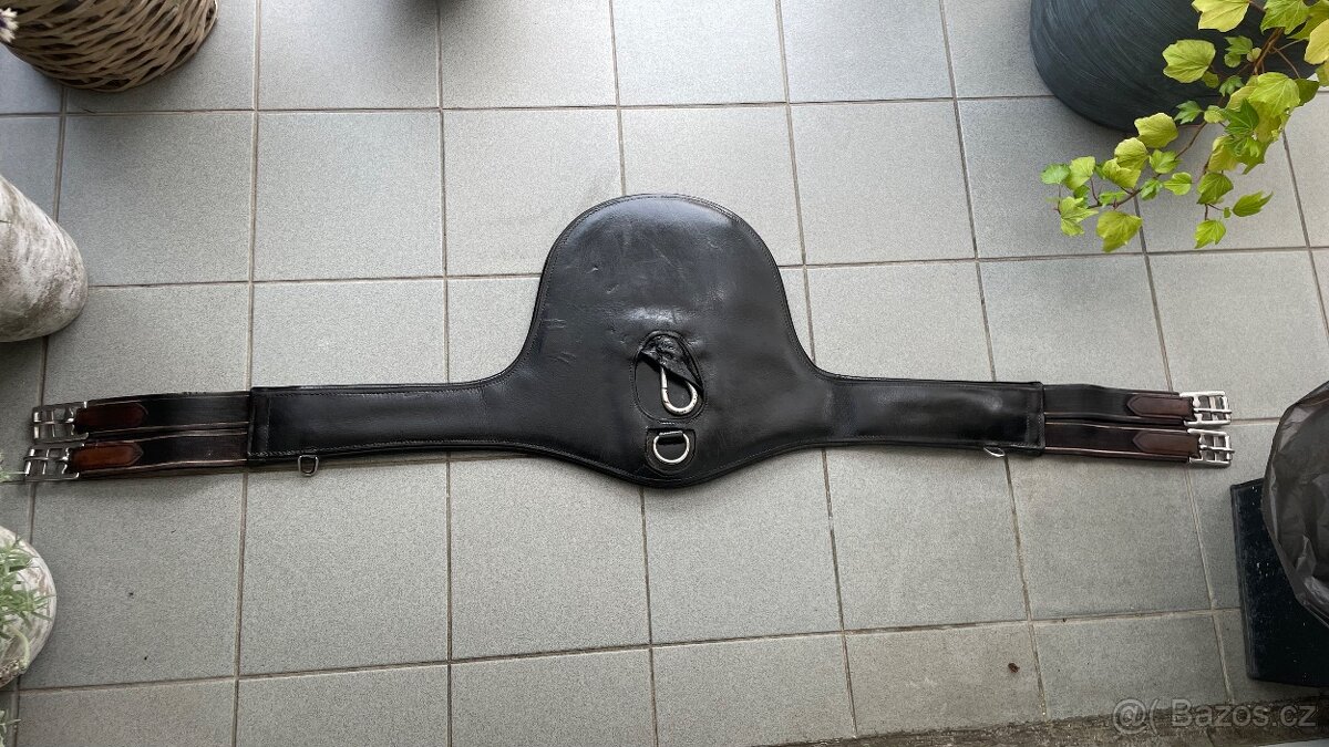 Okopávací podbřišník 130cm černý