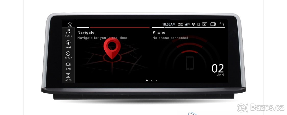 10.25″ Android 9.0 rádio navigace pro BMW řady 3 a 4