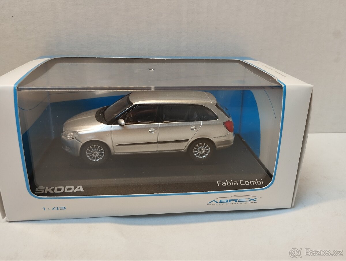 Škoda Fabia II combi facelift 1:43 Abrex