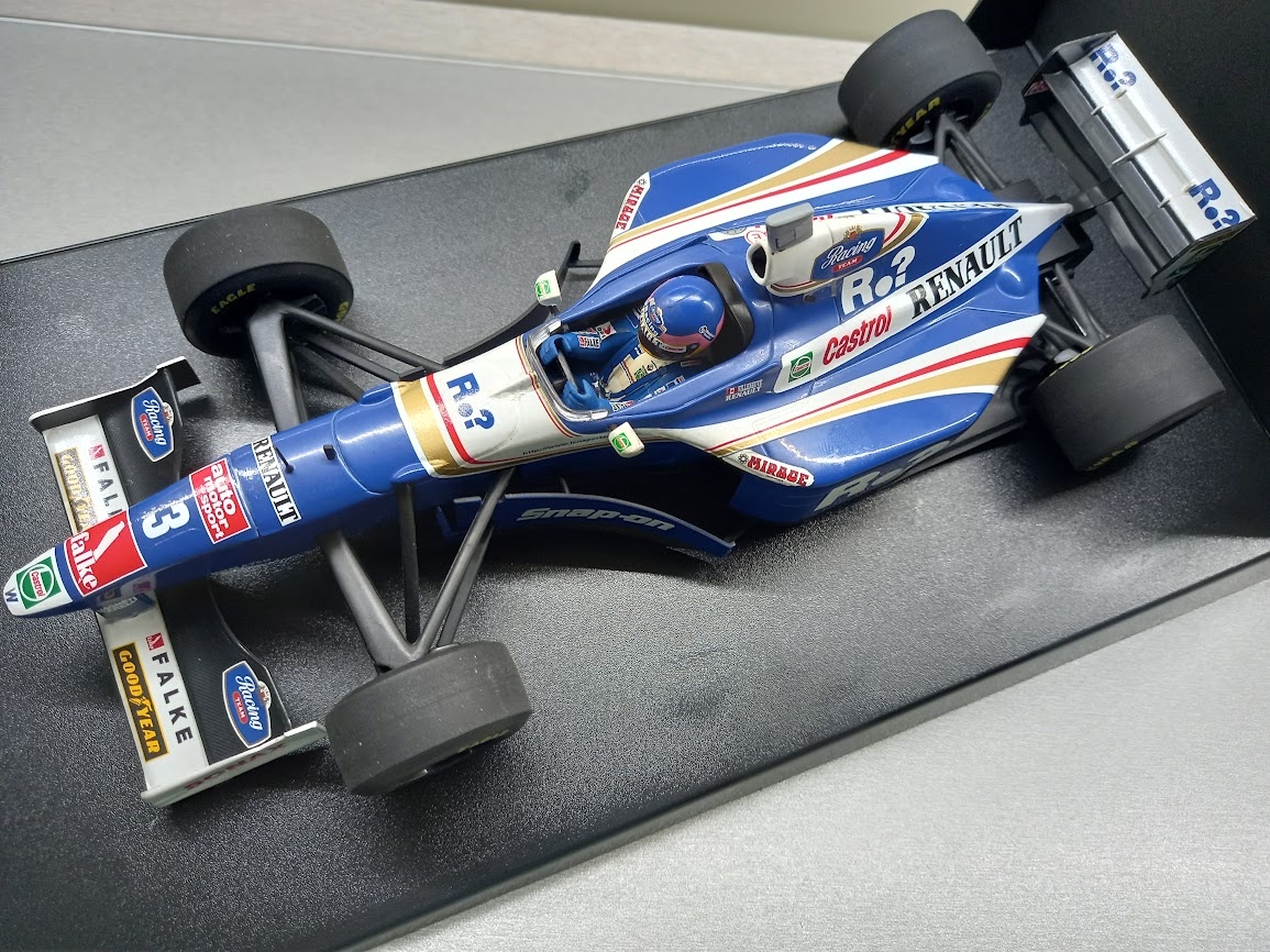 F1 WILLIAMS RENAULT FW19 JACQUES VILLENEUVE MINICHAMPS 1:18