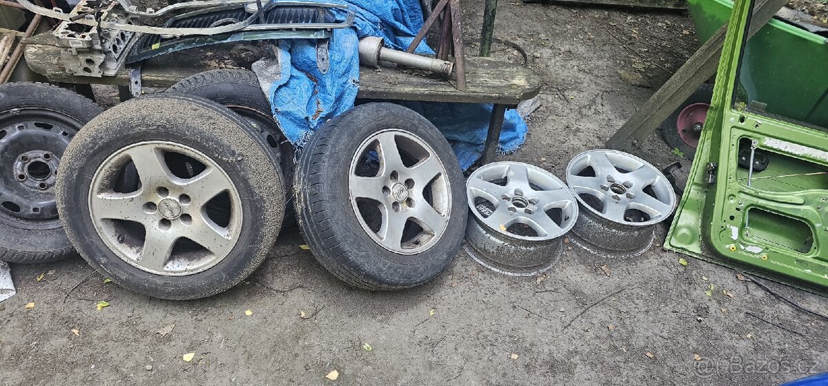 Alu kola Škoda 5x100 R15 195/65/r15