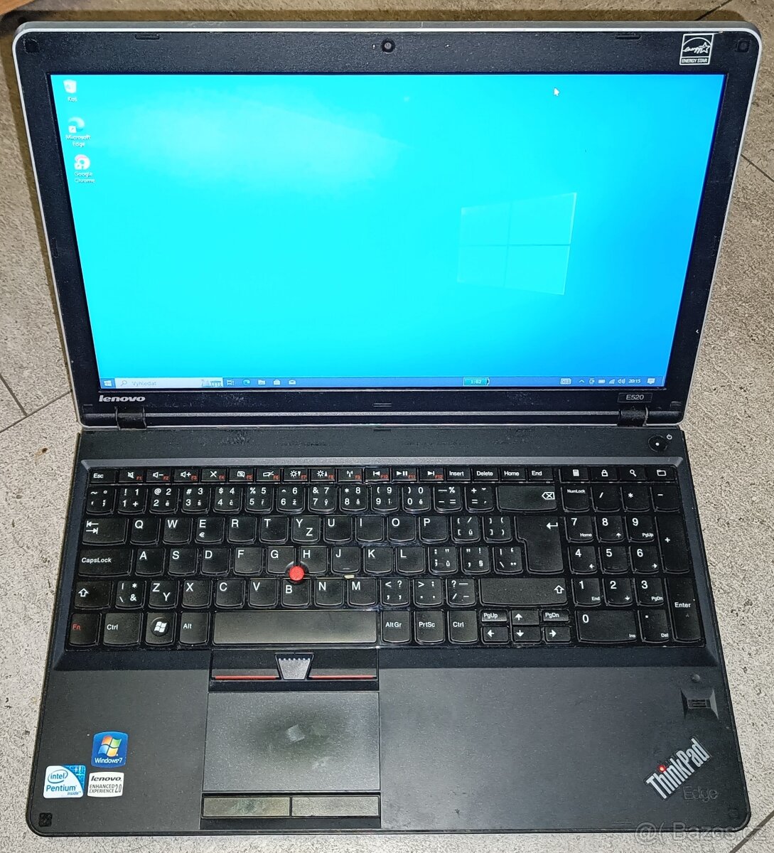 Lenovo E520,WIN 10,HDD 750,RAM 4GB,15.6 palců