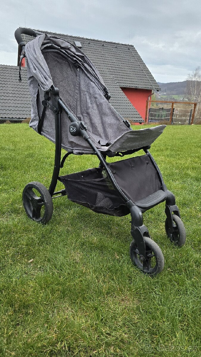 Kinderkraft Trig 3 Granite Gray sportovní kočárek