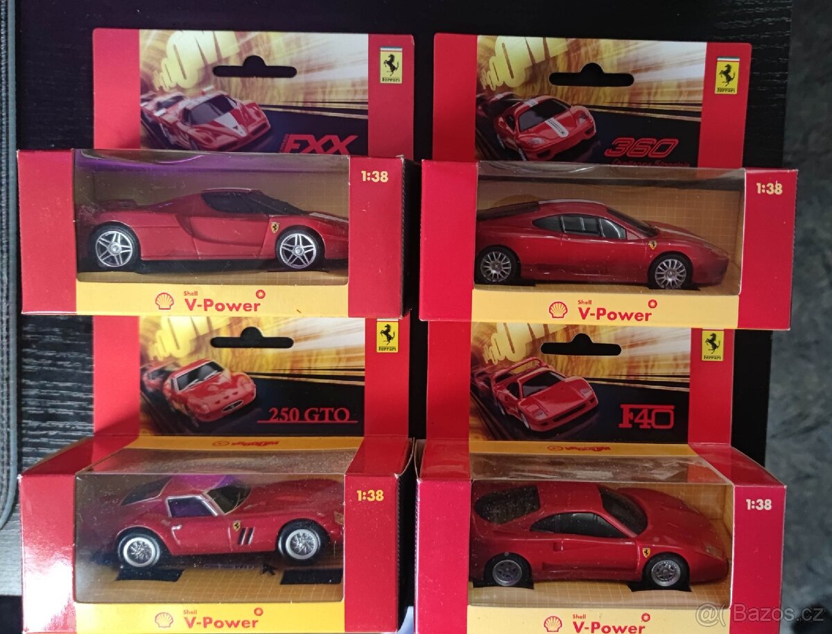 Modely Ferrari