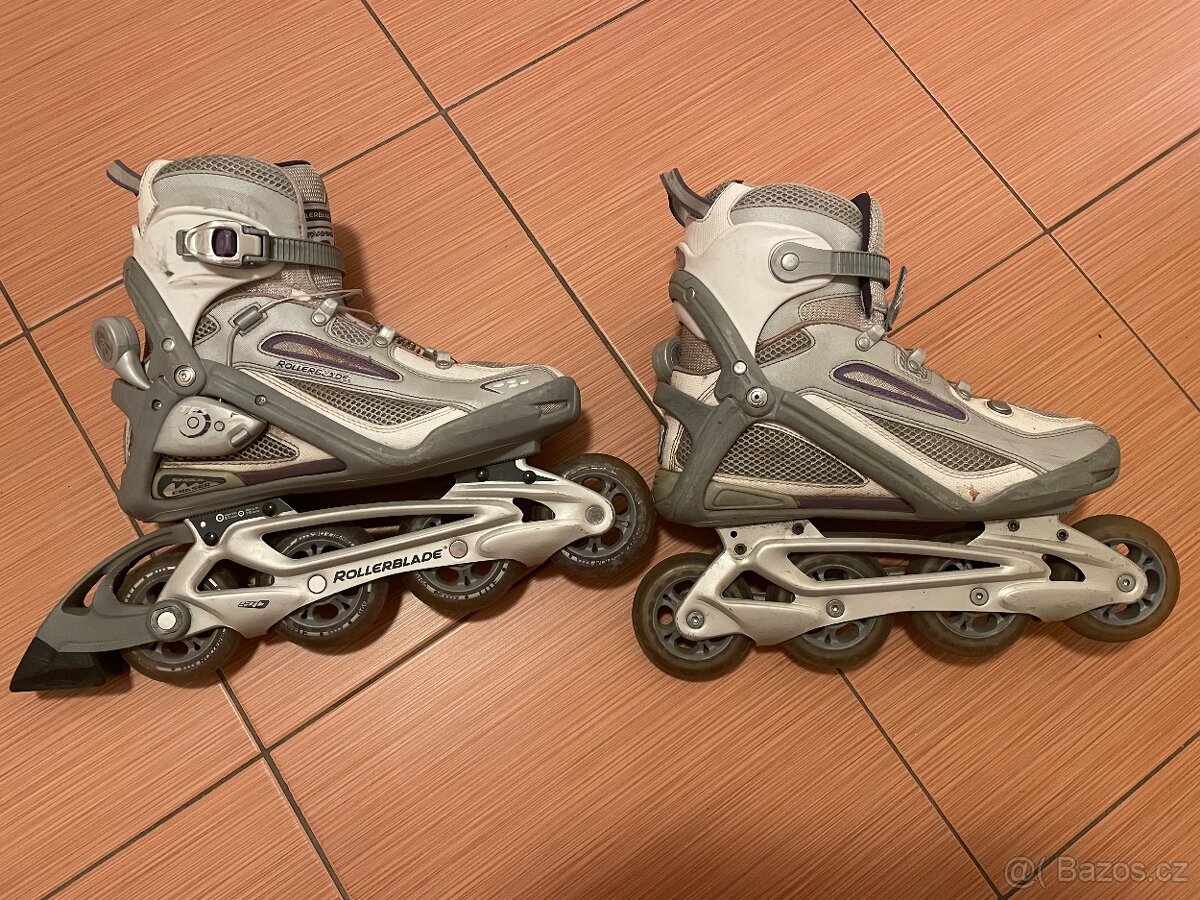 Starší dámské brusle zn. Rollerblade