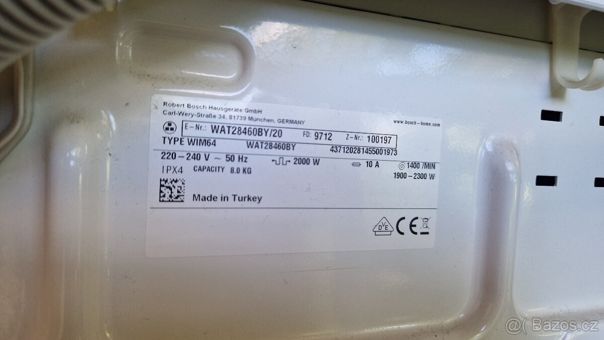 Pračka Bosch VarioPerfect Serie 6