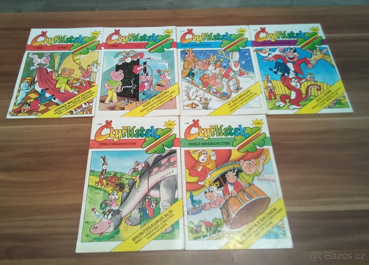 Časopis ČTYŘLÍSTEK 101-190