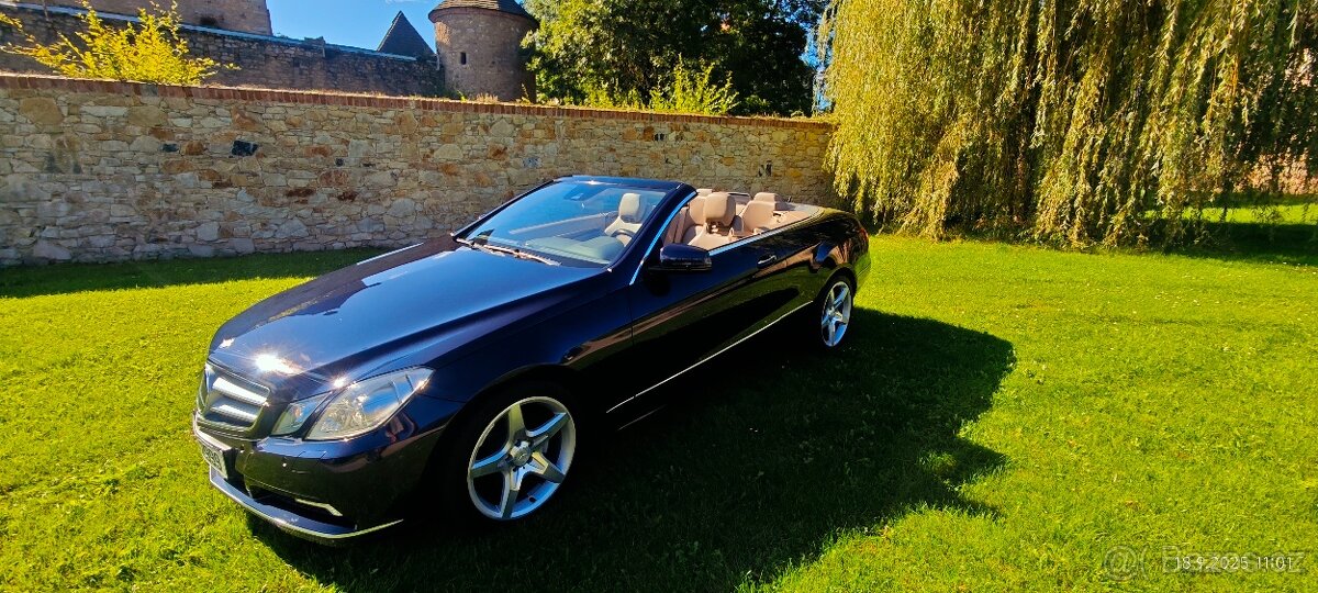 Prodám Mercedes-Benz E 220 CDI Cabrio.