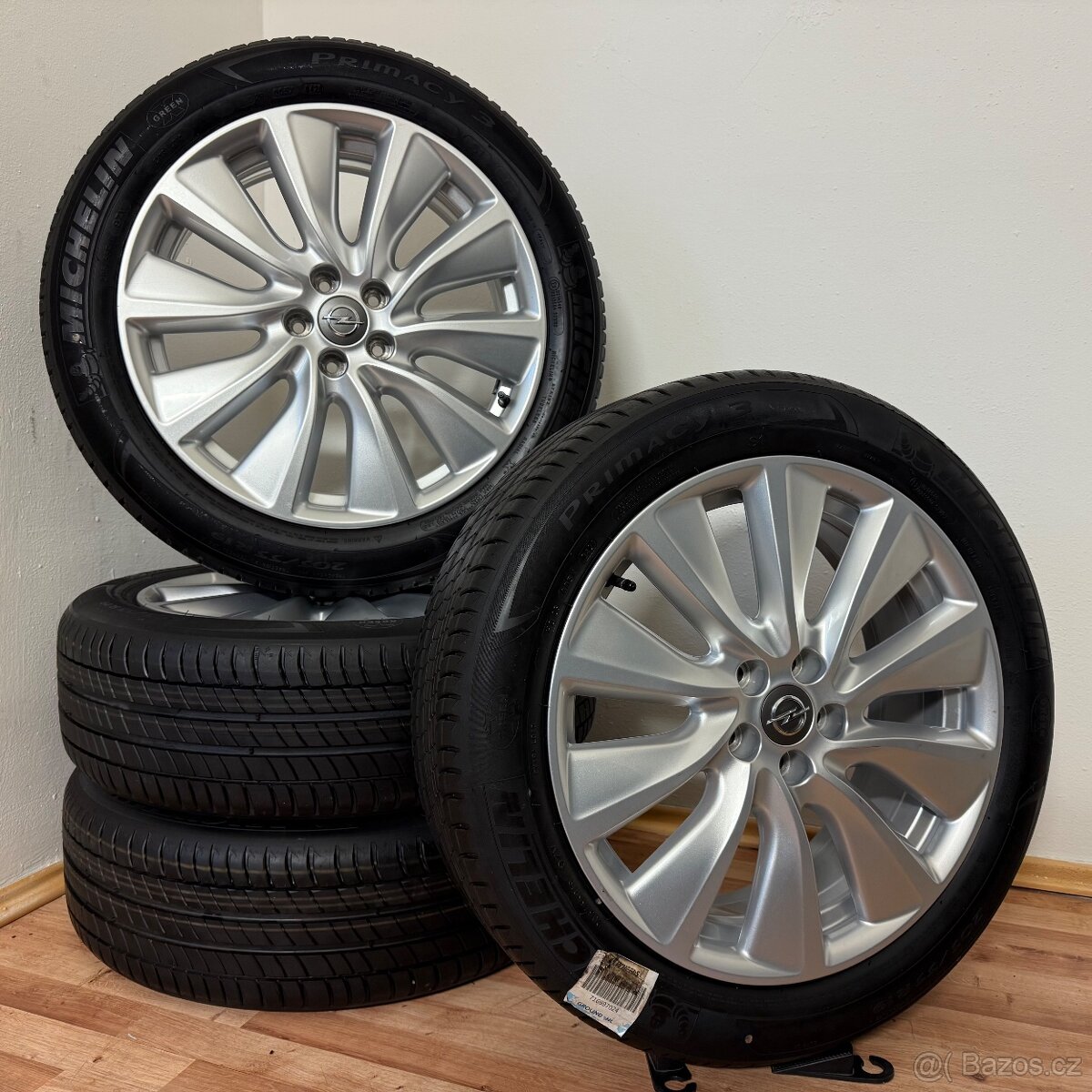 OPEL GRANDLAND 5x108 R19 ET38+LETNÍ 205/55R19 6,5mm