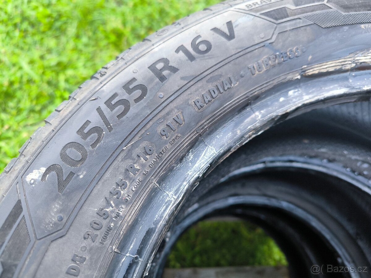 205/55/16,  Barum Bravuris 5, 4 kusy...